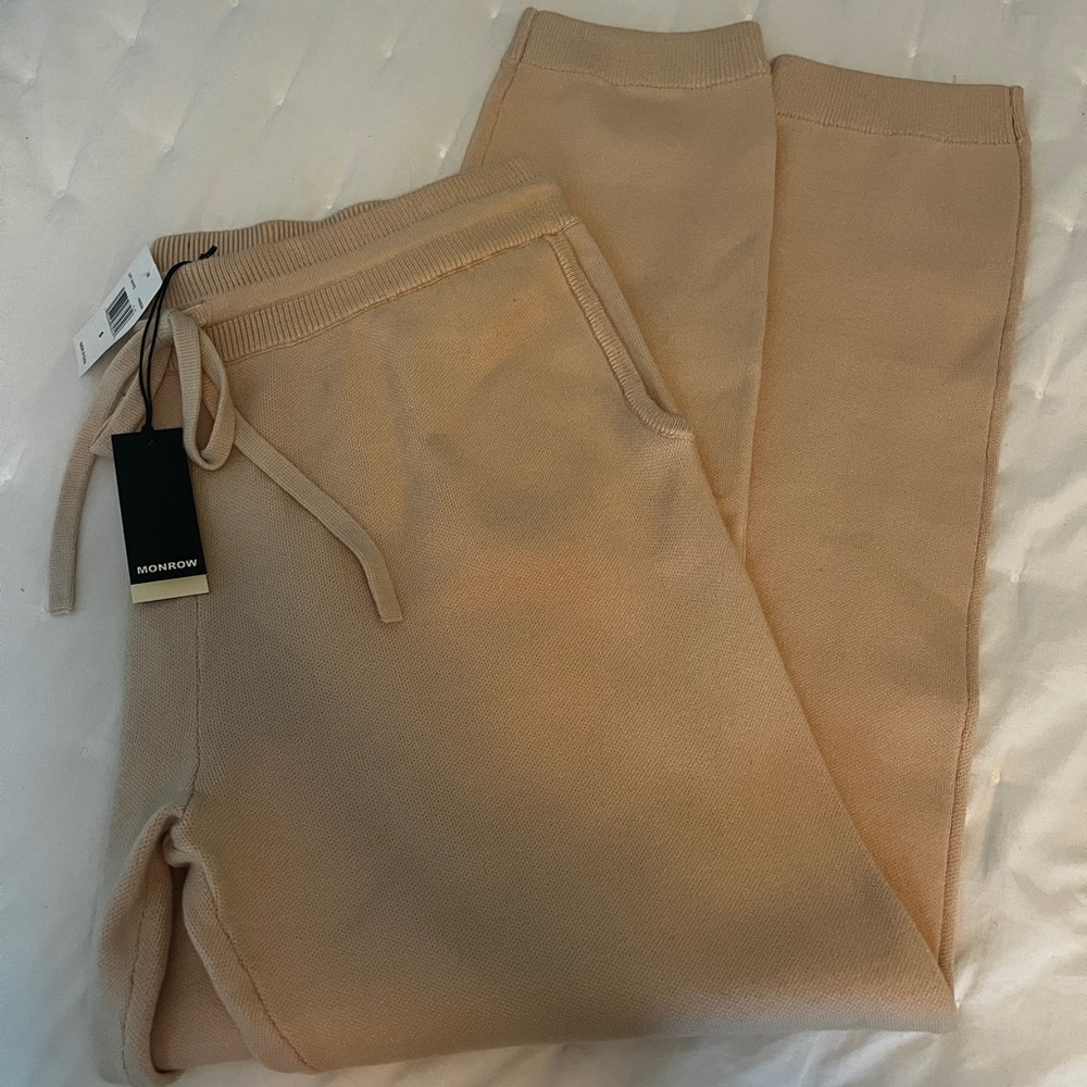 MONROW WOMENS KNITTED PANTS